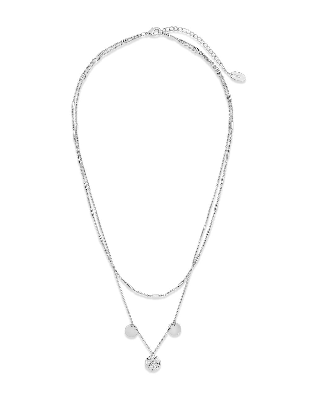 Polaris Layered Charm Necklace Necklace Sterling Forever 
