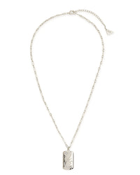 Constellation Dog Tag Necklace Necklace Sterling Forever 