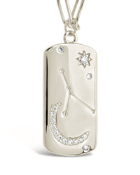 Constellation Dog Tag Necklace Necklace Sterling Forever 