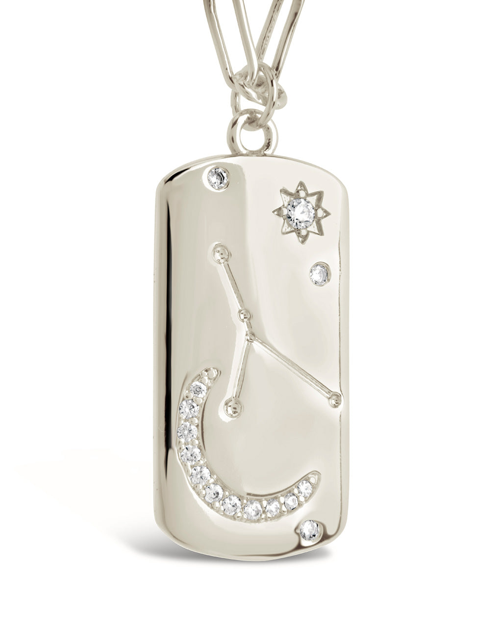 Constellation Dog Tag Necklace Necklace Sterling Forever 