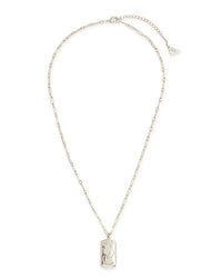 Constellation Dog Tag Necklace Necklace Sterling Forever 