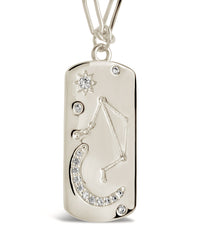 Constellation Dog Tag Necklace Necklace Sterling Forever 