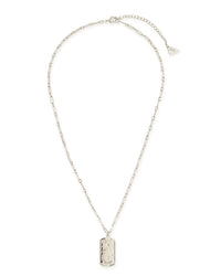 Constellation Dog Tag Necklace Necklace Sterling Forever 