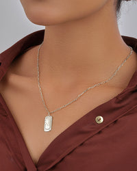 Constellation Dog Tag Necklace Necklace Sterling Forever 