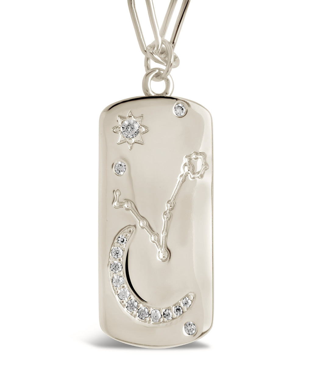 Constellation Dog Tag Necklace Necklace Sterling Forever 