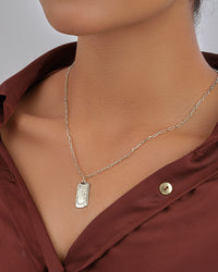 Constellation Dog Tag Necklace Necklace Sterling Forever 