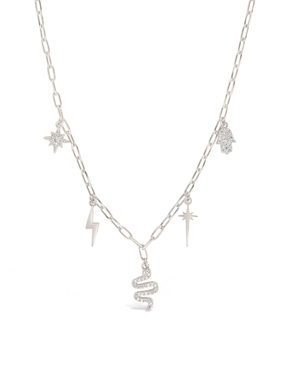 Juno Charm Necklace Necklace Sterling Forever Silver 
