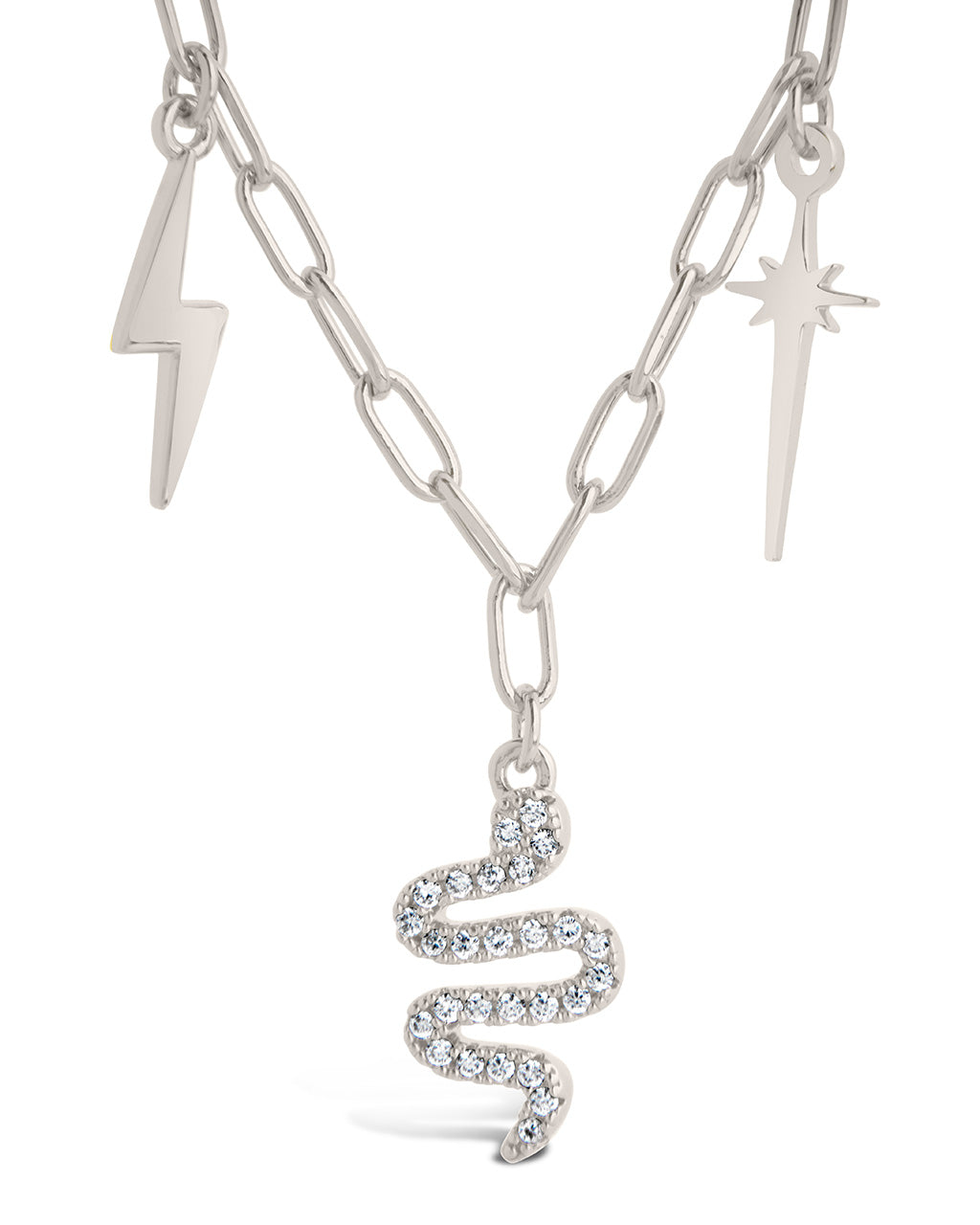 Juno Charm Necklace Necklace Sterling Forever 