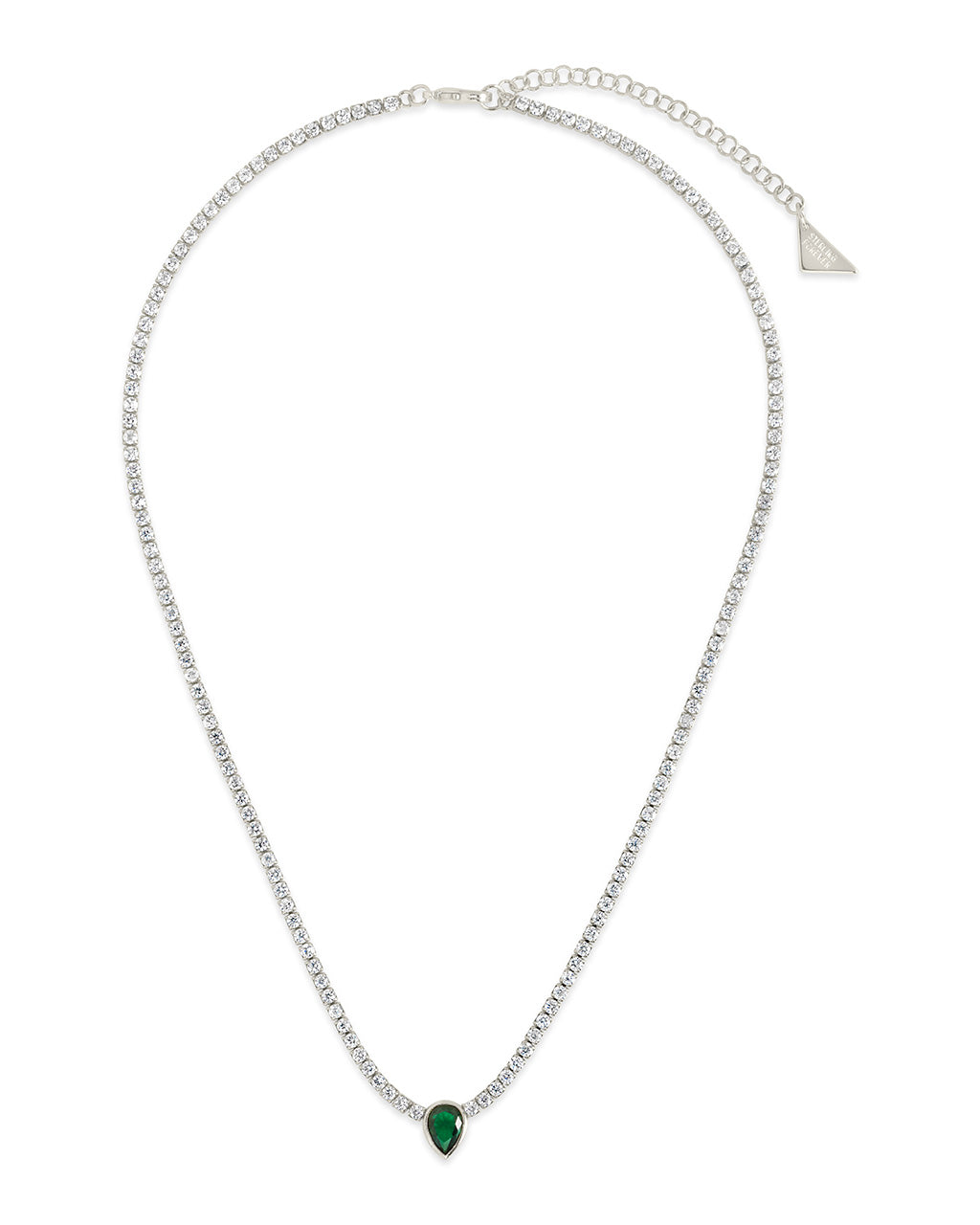 Alice Tennis Necklace Necklace Sterling Forever Silver 