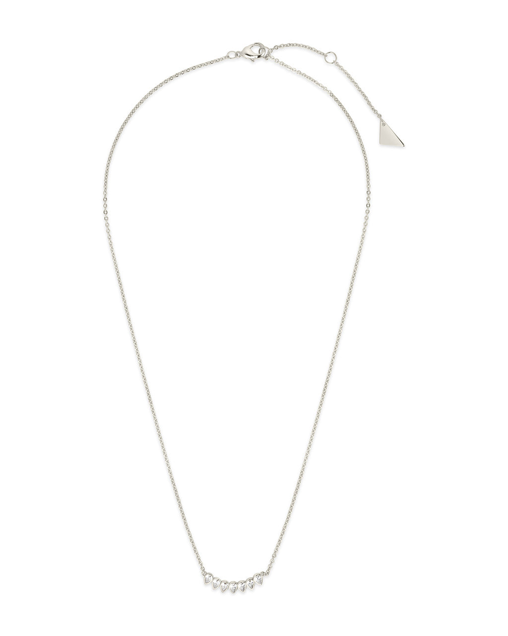 Teardrop Arch Pendant Necklace Necklace Sterling Forever 