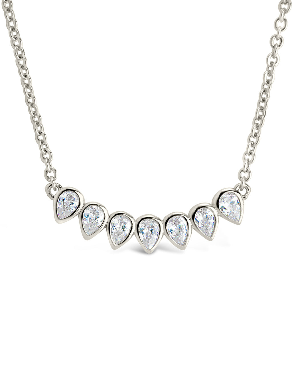 Teardrop Arch Pendant Necklace Necklace Sterling Forever 