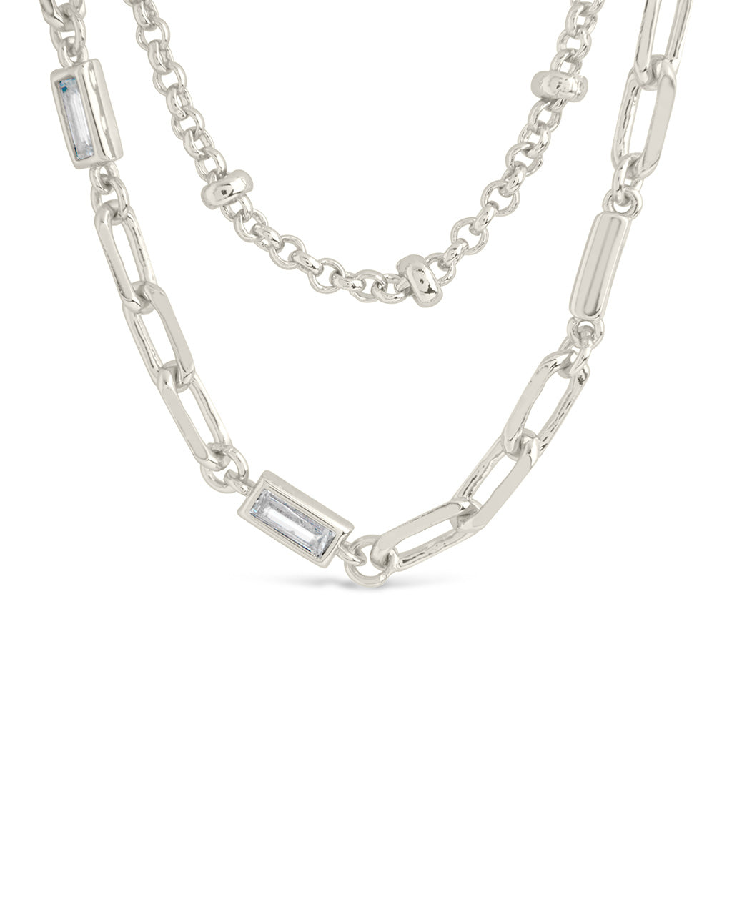 Palmer Layered Necklace Necklace Sterling Forever 