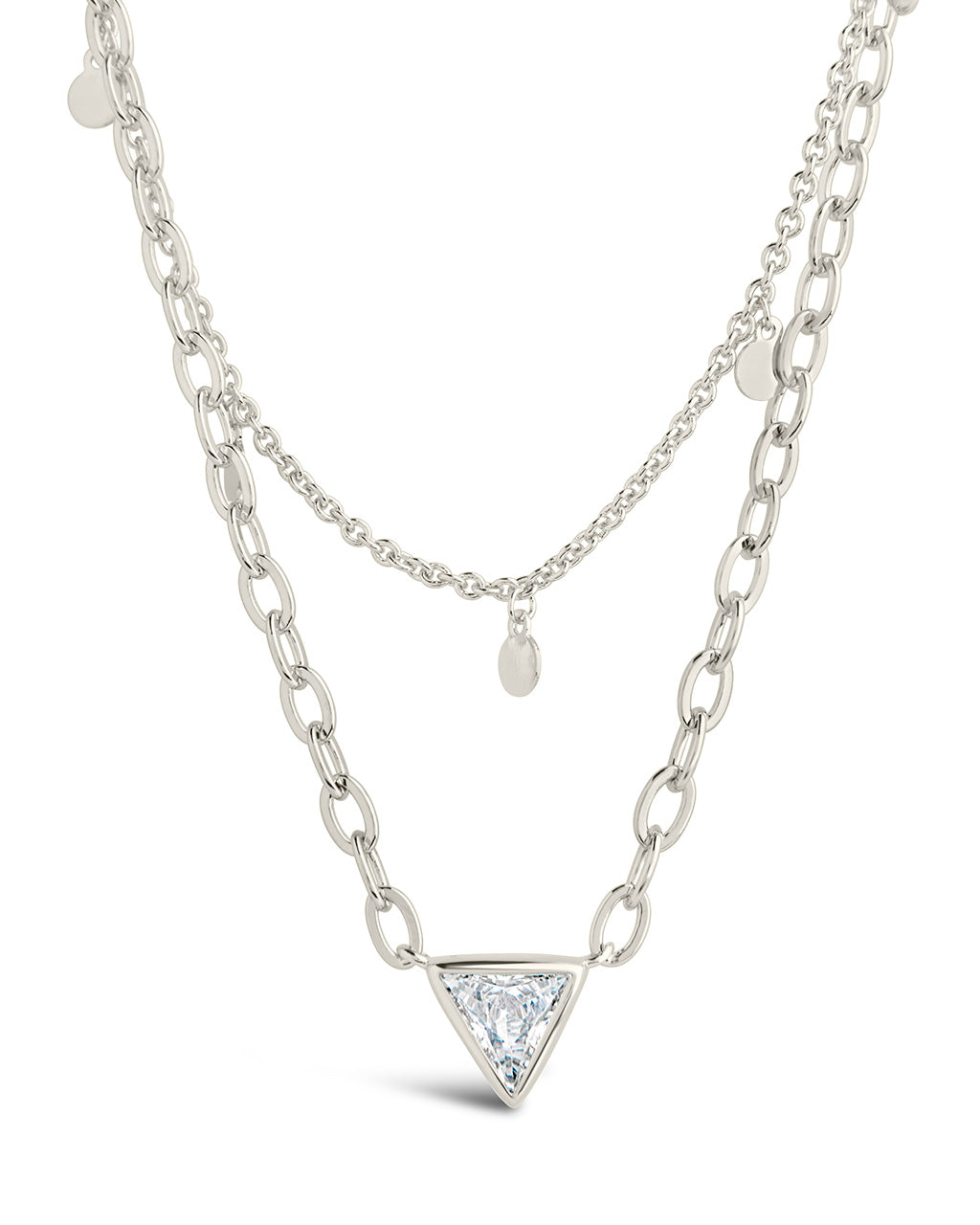Bellamy Layered Necklace Necklace Sterling Forever Silver 