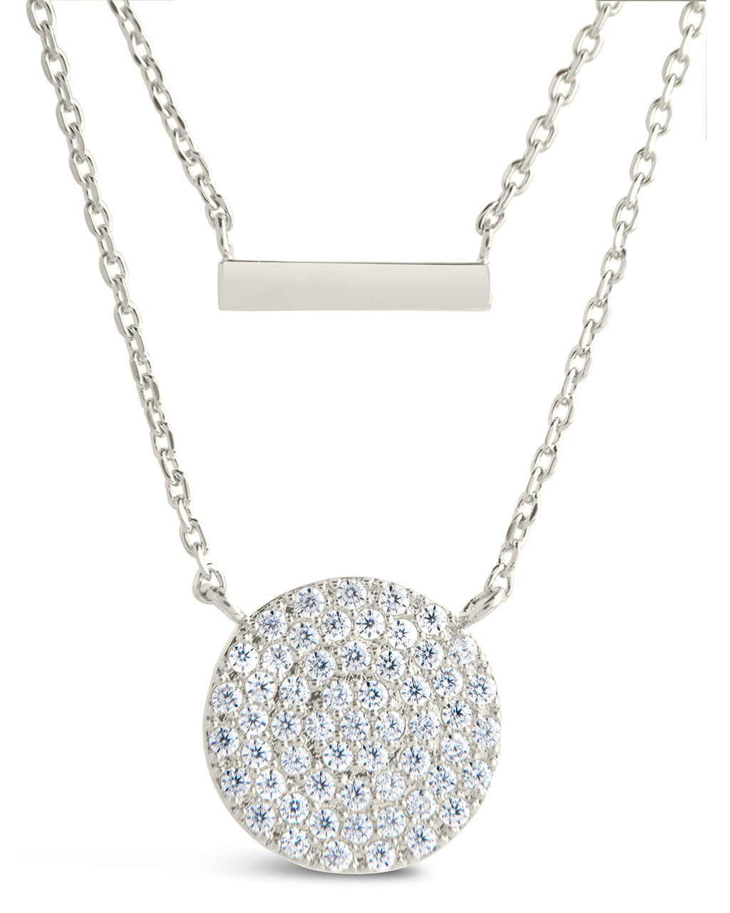 Vivian Layered Necklace Necklace Sterling Forever 