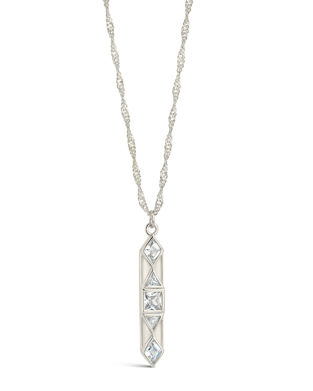 Romilly Pendant Necklace Sterling Forever Silver 