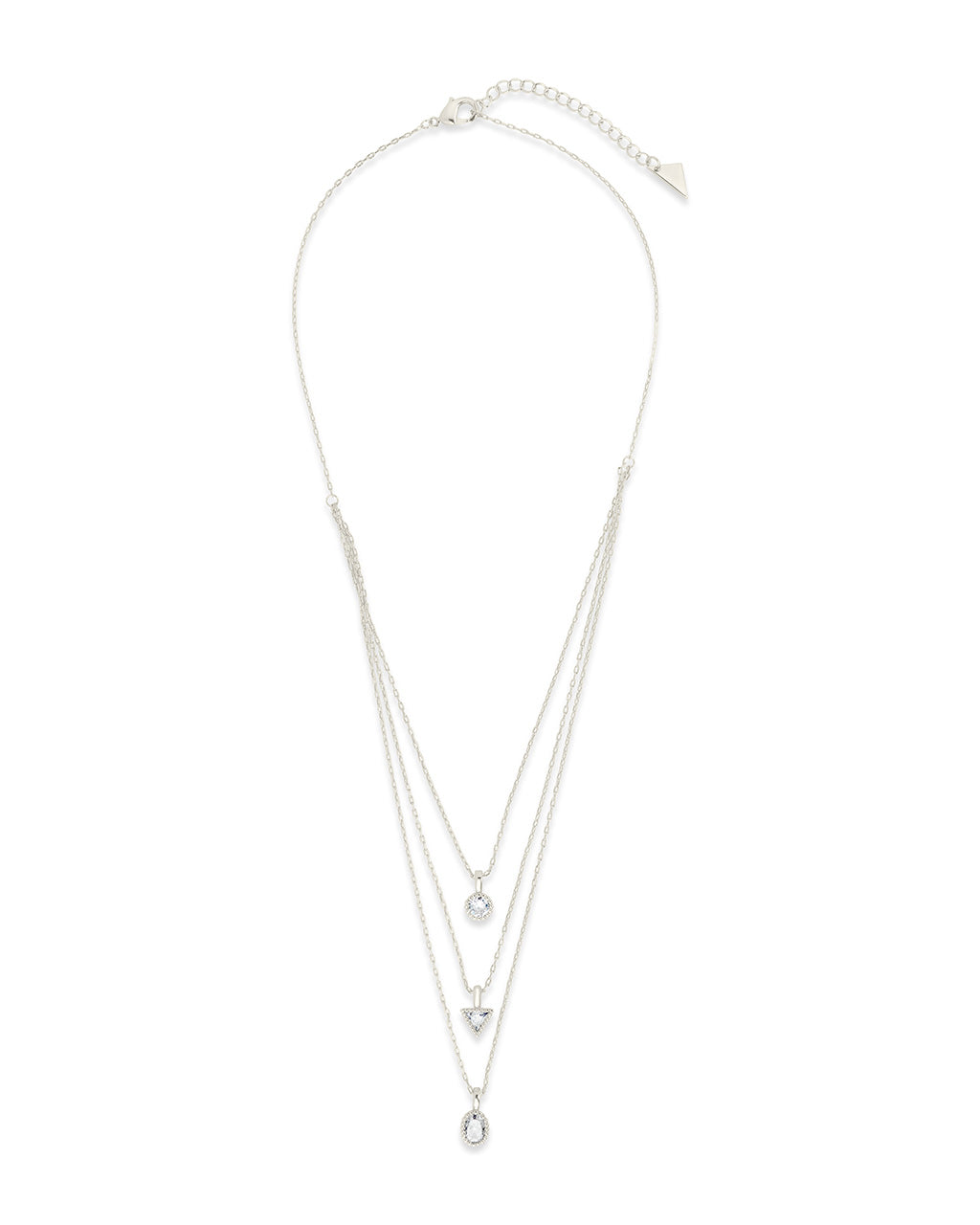 Julie Layered Necklace Necklace Sterling Forever 