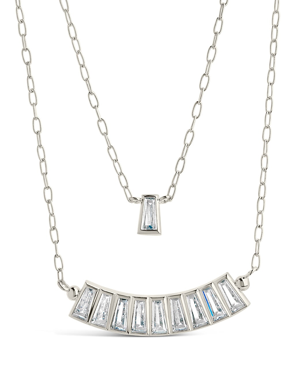 Lillian Layered Necklace Necklace Sterling Forever Silver 