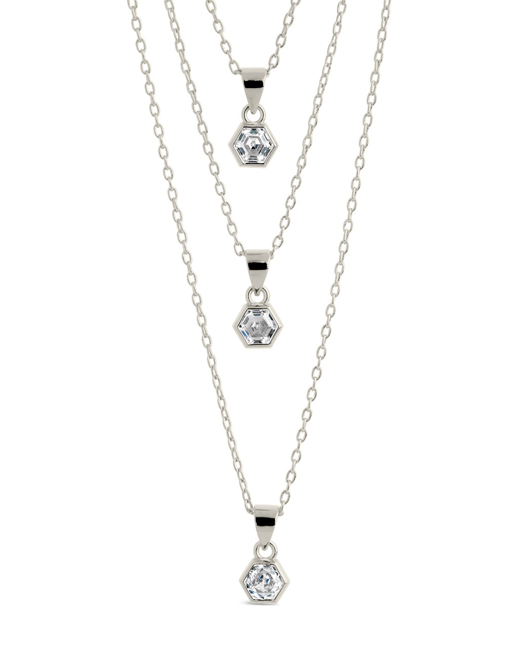 Gia Layered Necklace Necklace Sterling Forever 