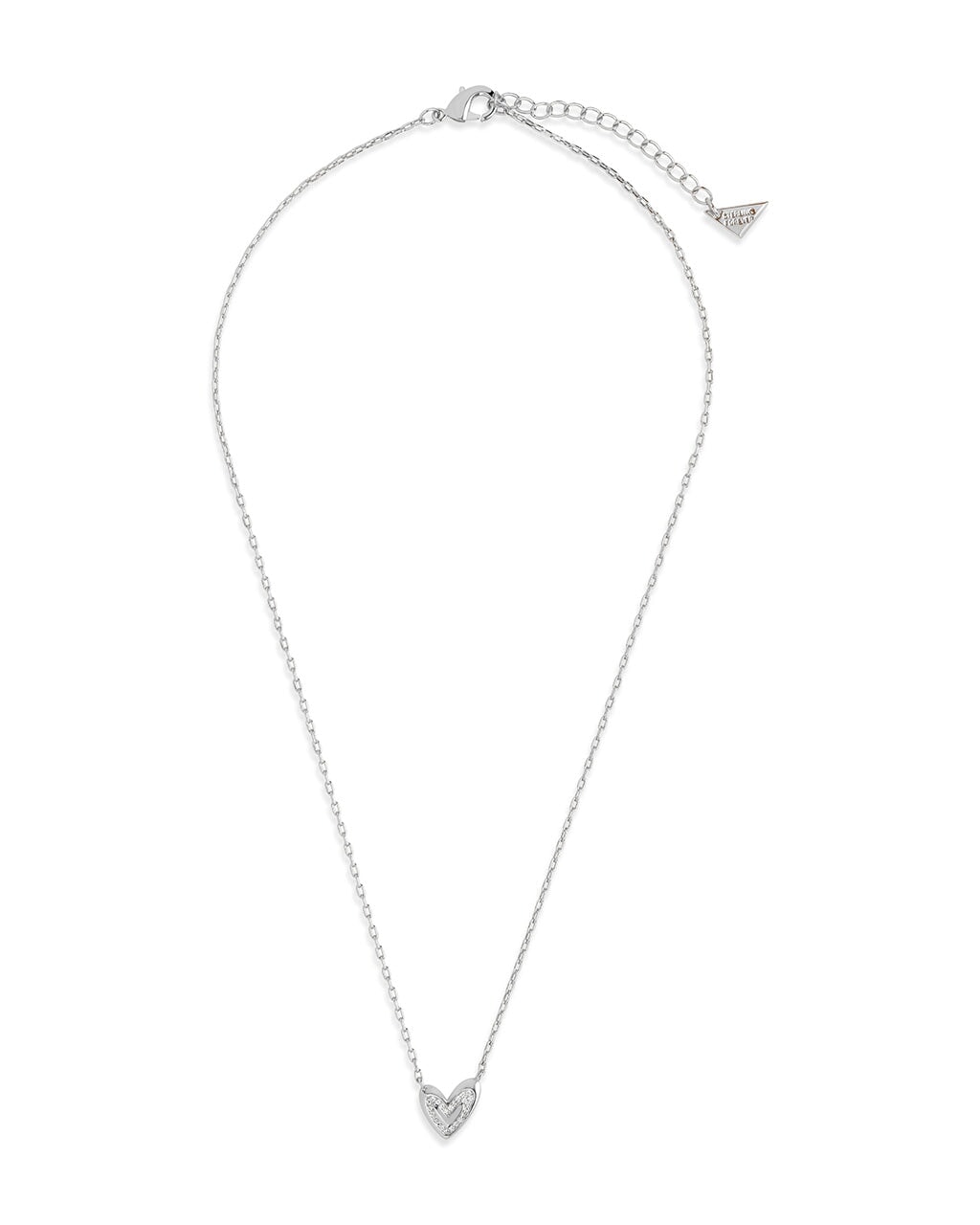Mabel CZ Heart Pendant Necklace Necklace Sterling Forever 