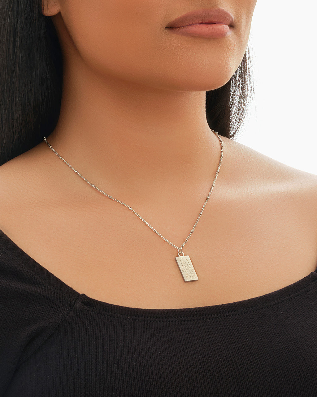 The Empress Tarot Card Necklace Sterling Forever 