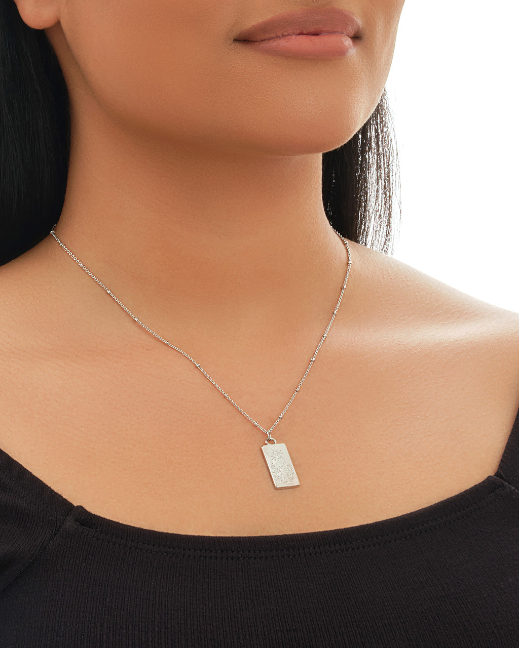 The Sun Tarot Card Necklace Necklace Sterling Forever 