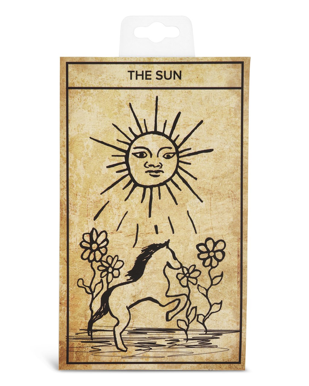 The Sun Tarot Card Necklace - Sterling Forever