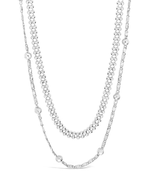 ネックレス・チョーカー [LAN ARCHIVE_official][1101] Clear Beaded Chain Necklace Amazon.com: VLIEGEN Colorful Beaded Initial Necklaces for