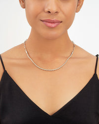 Rope Twist Chain Necklace Sterling Forever 