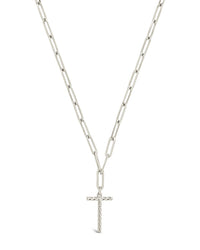 Braided Initial Pendant Necklace Necklace Sterling Forever Silver T 