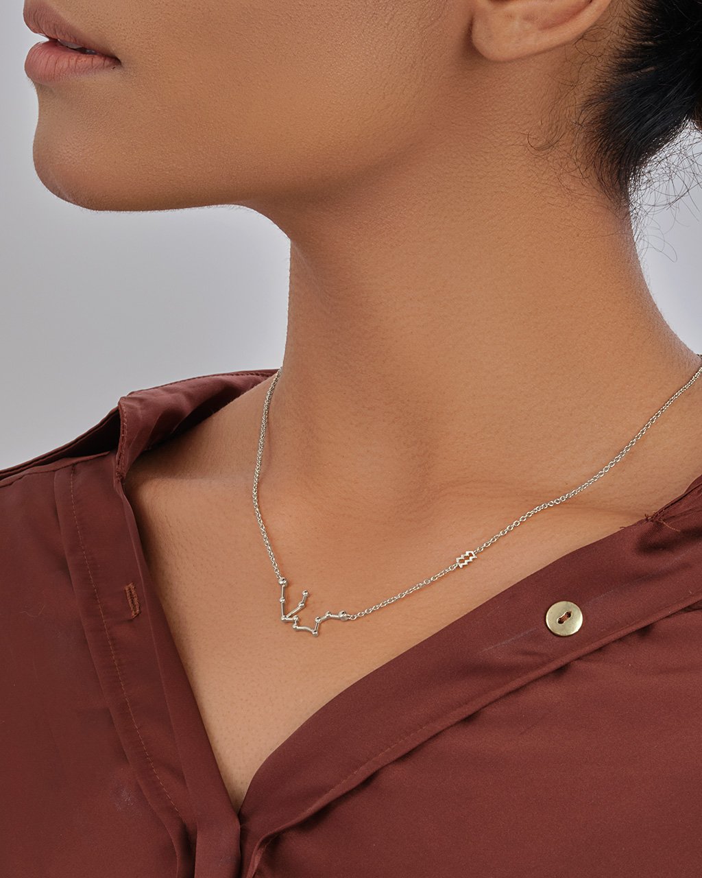 Station Constellation Pendant Necklace Necklace Sterling Forever 