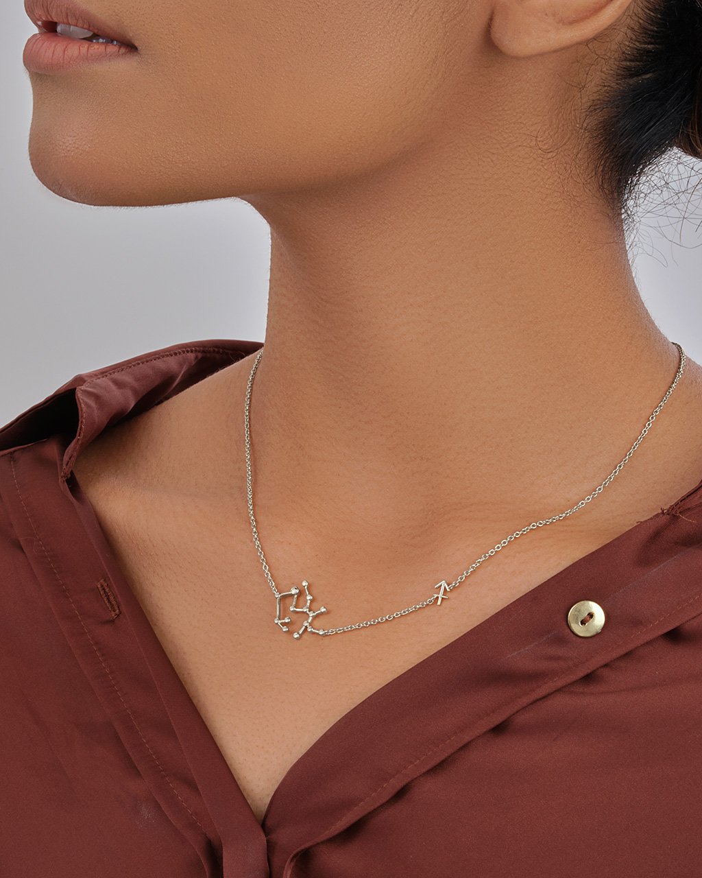 Station Constellation Pendant Necklace Necklace Sterling Forever 