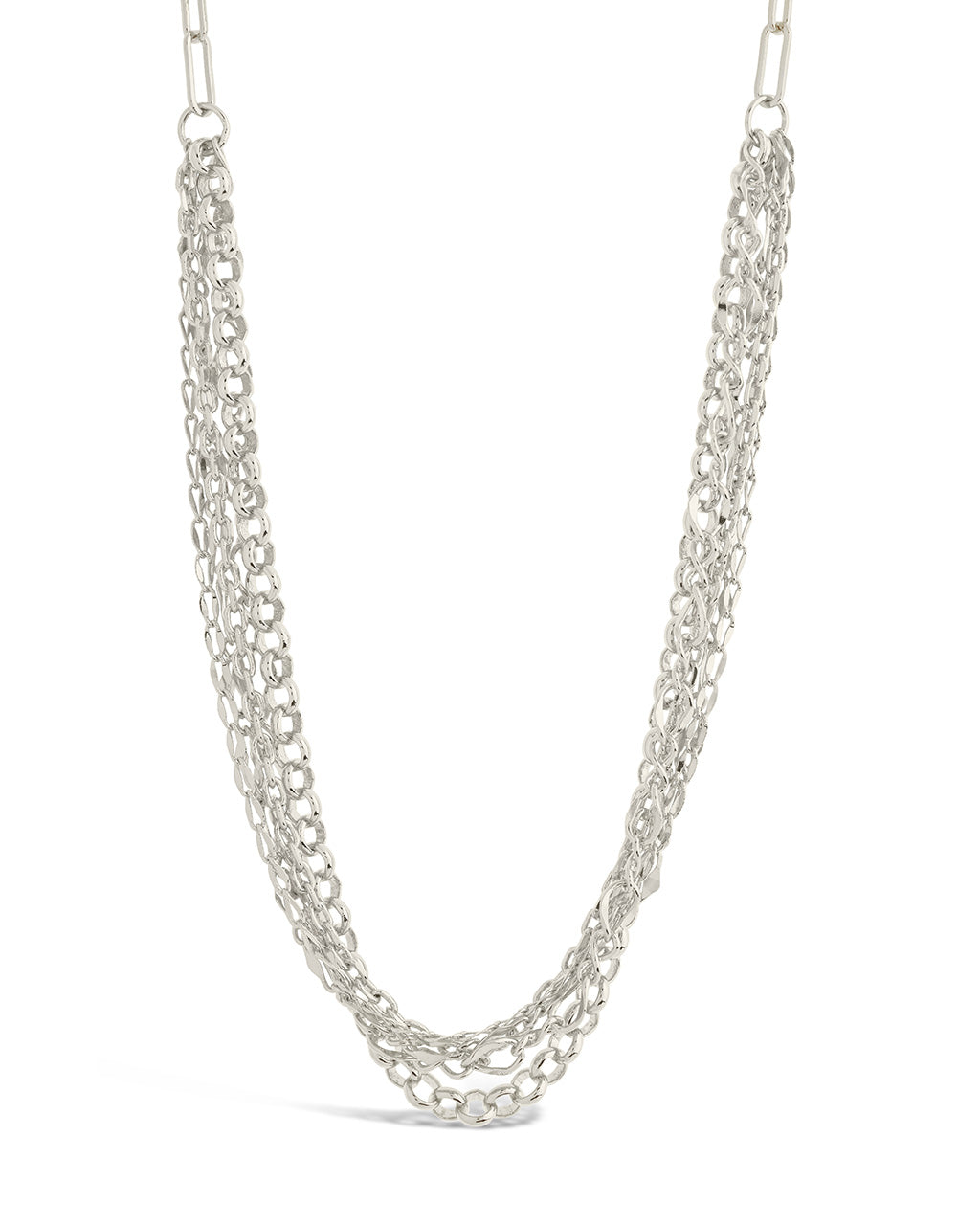 Hadleigh Layered Necklace Necklace Sterling Forever Silver 