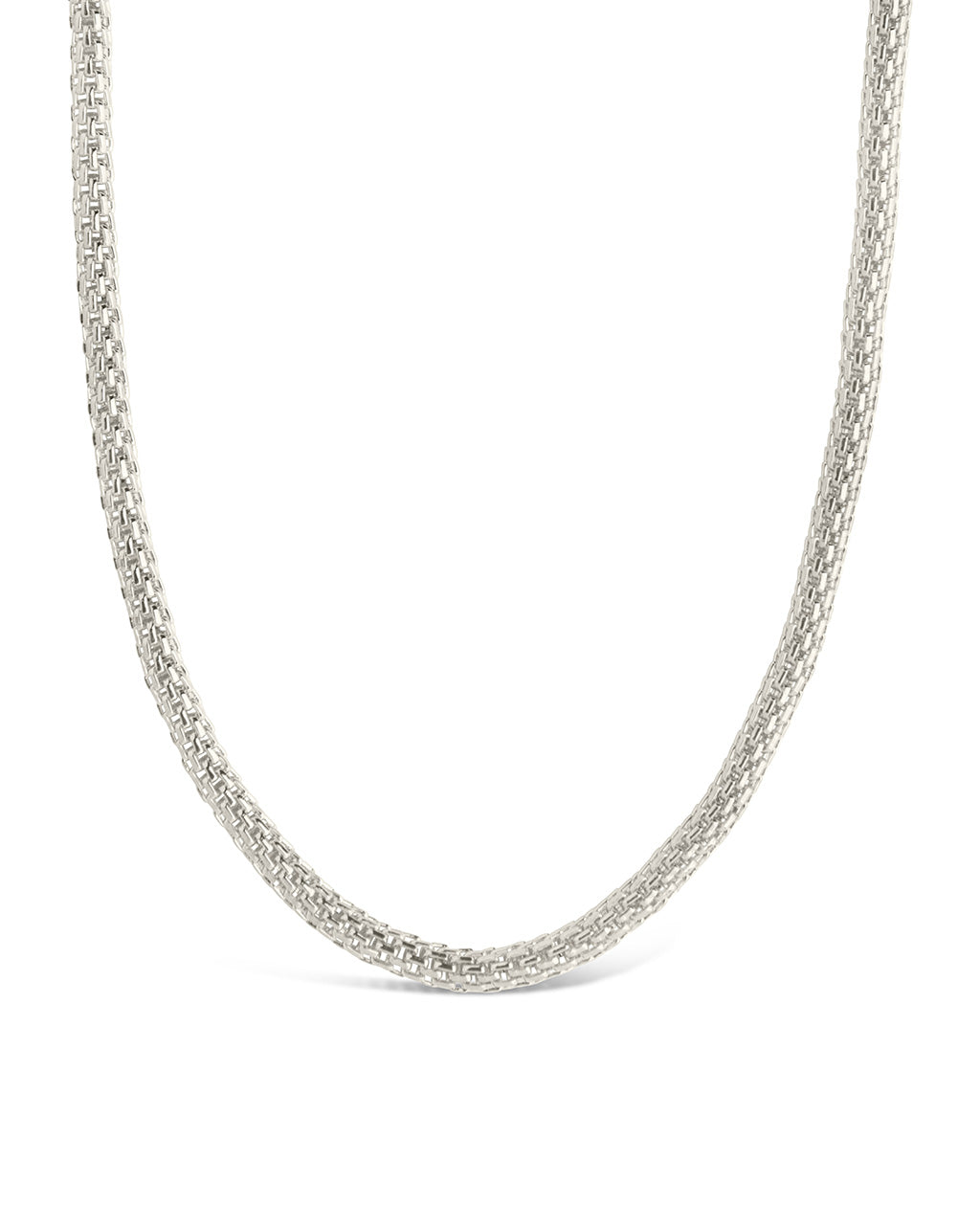 LAVER チェーンネックレス(Silver CHAIN NECKLACE) LAVER / ラバー HAND TWIST NECKLACE ハンドツイスト チェーン