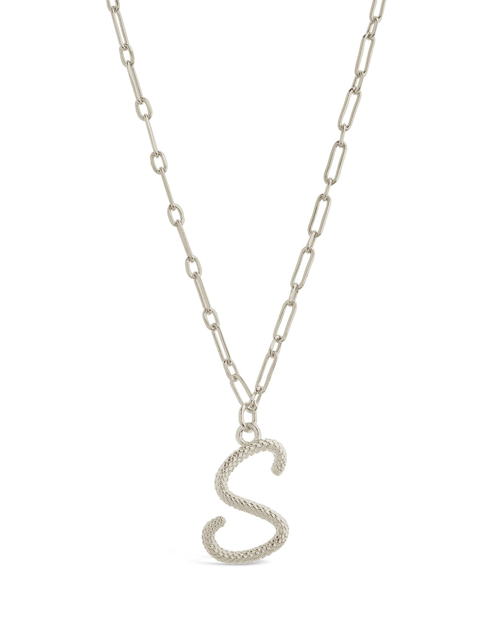 necklace letter s