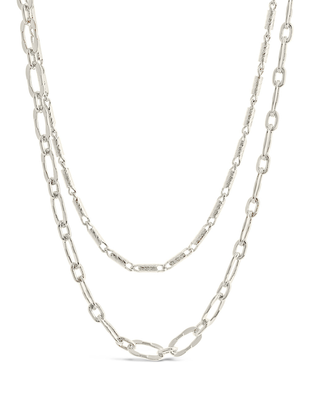 Isadora Layered Necklace Necklace Sterling Forever Silver 