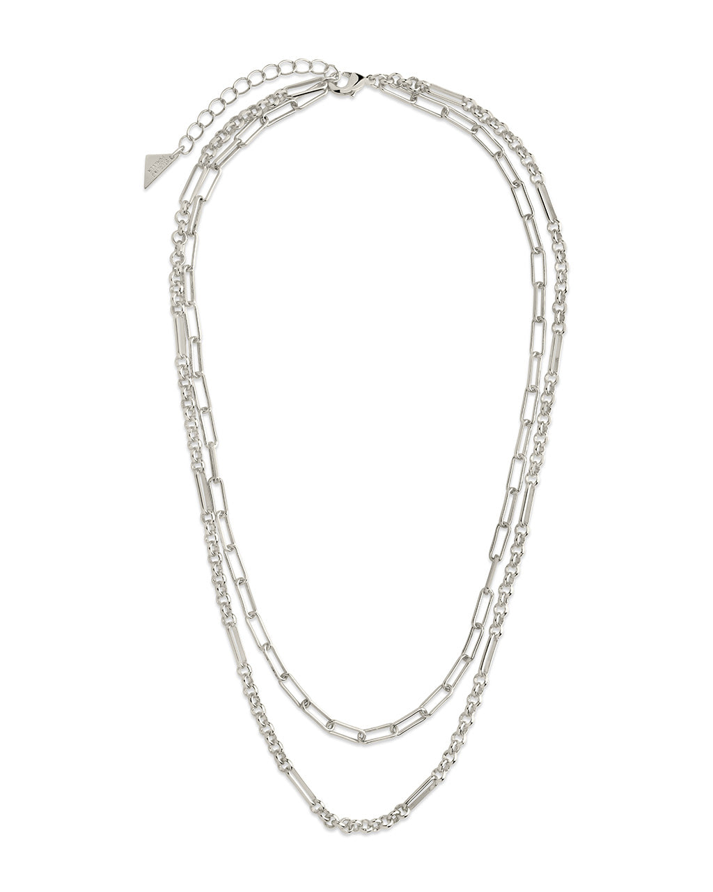 Shirin Layered Chain Necklace Necklace Sterling Forever 