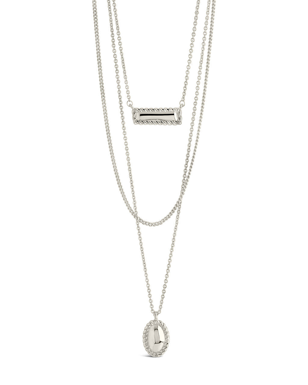 Hartley Layered Necklace Necklace Sterling Forever 