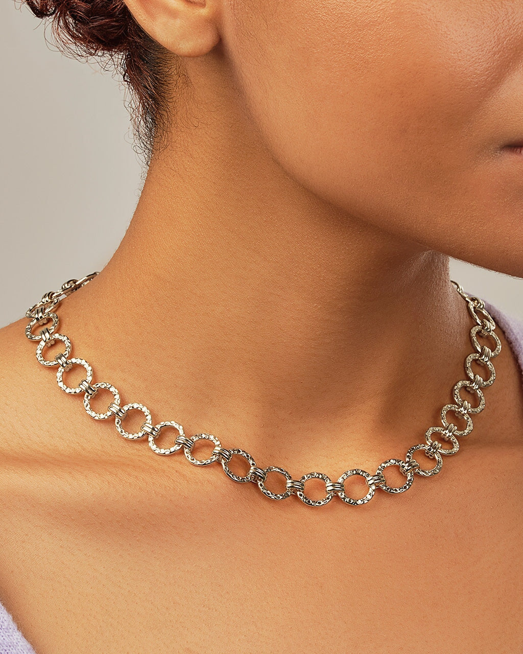 Molten Chain Necklace Necklace Sterling Forever 
