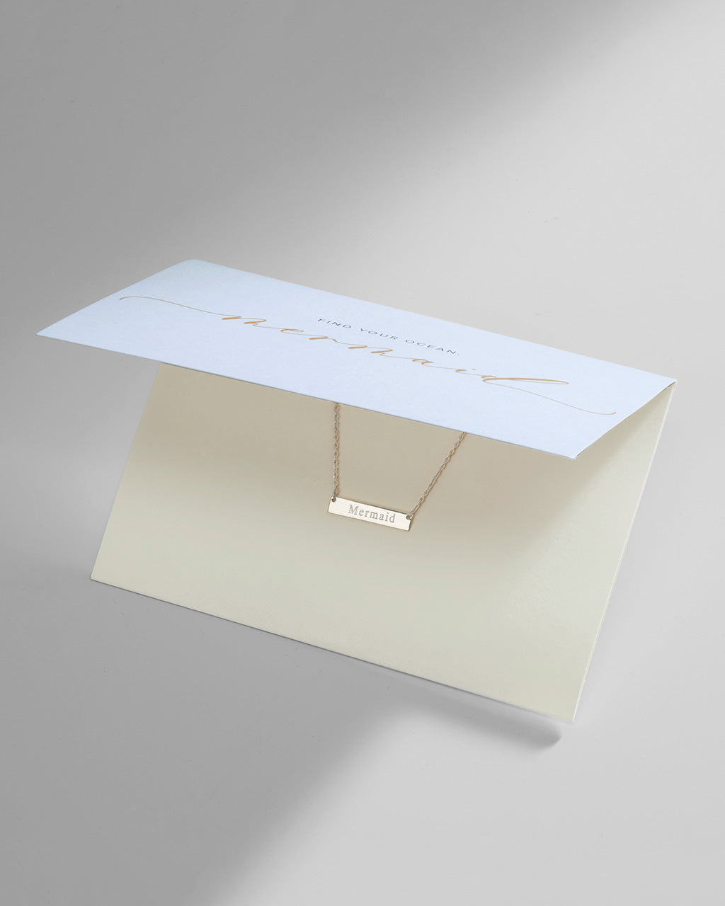 Sterling Silver Inspirational Bar Pendant Necklace Necklace Sterling Forever Silver Mermaid 