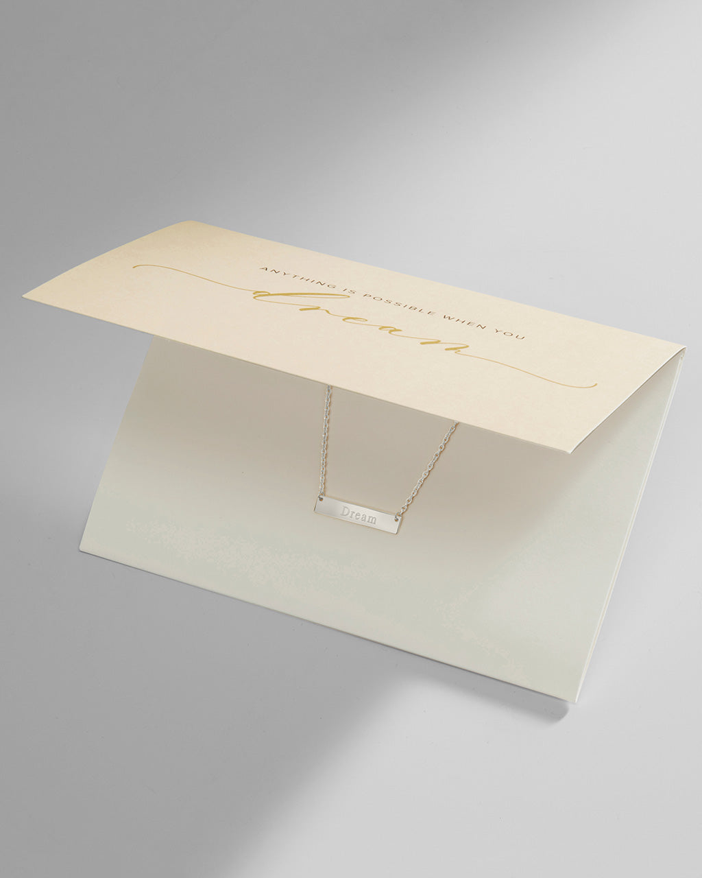 Sterling Silver Inspirational Bar Pendant Necklace Necklace Sterling Forever 