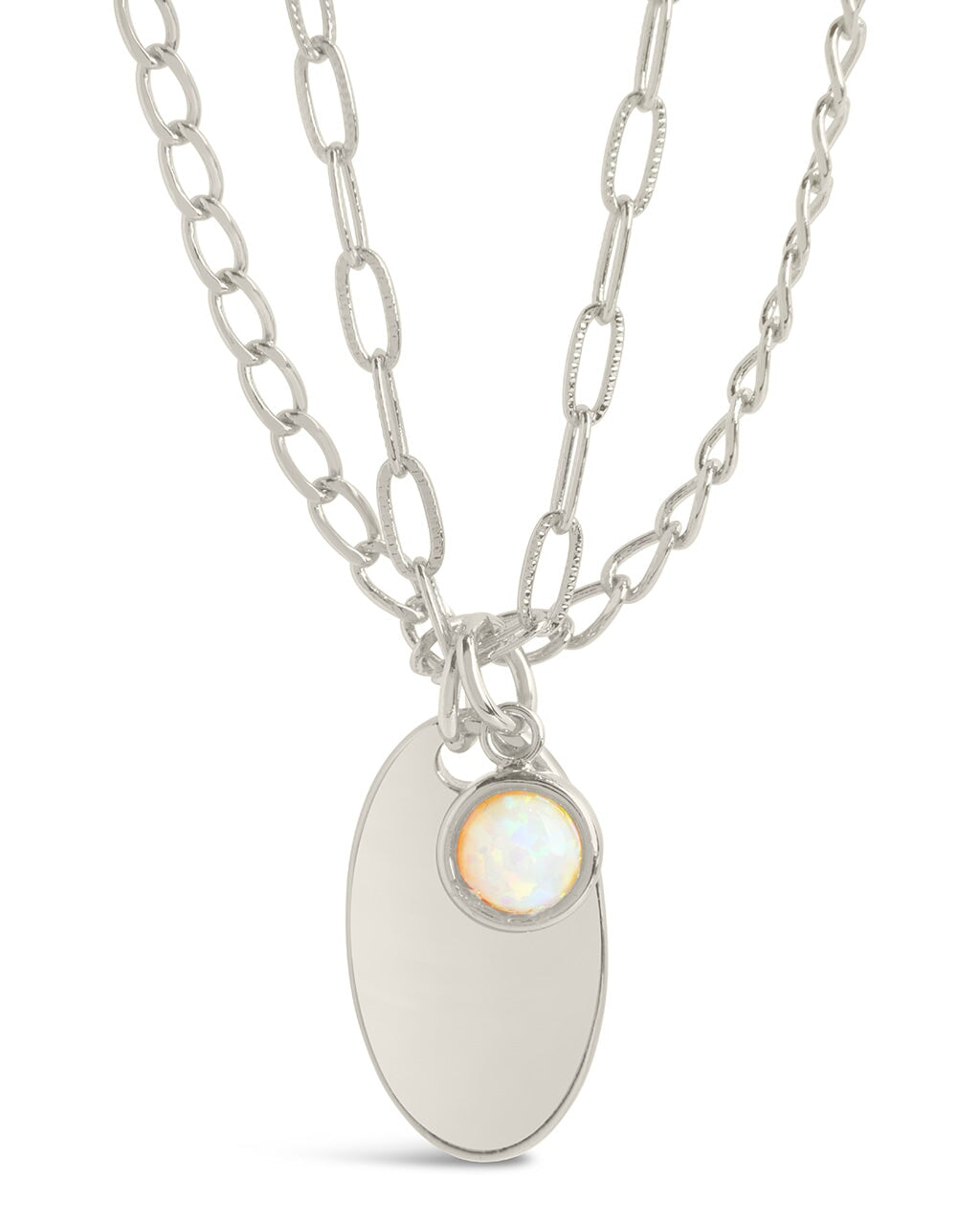 Isla Layered Necklace Necklace Sterling Forever 