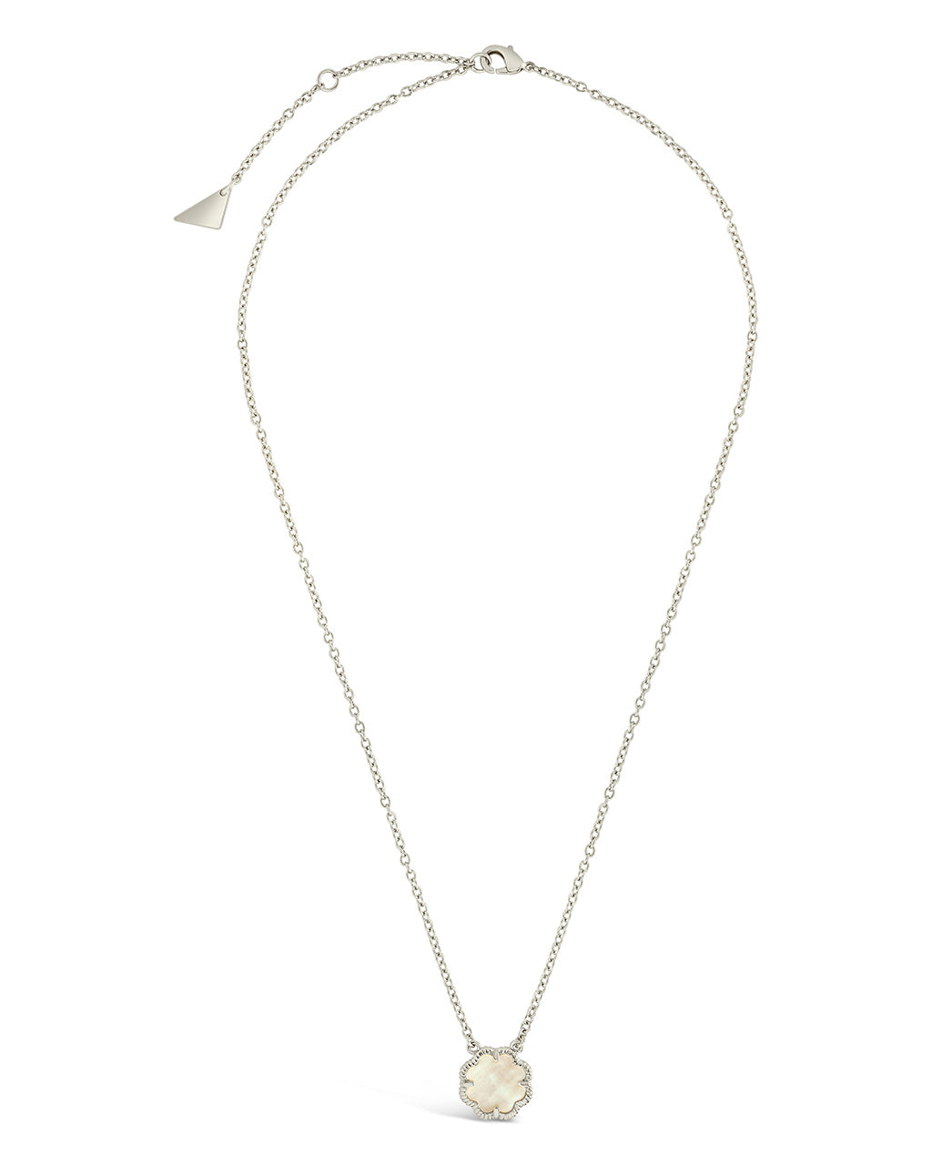 Rose Clover Pendant Necklace Necklace Sterling Forever 