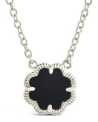 Rose Clover Pendant Necklace Necklace Sterling Forever 