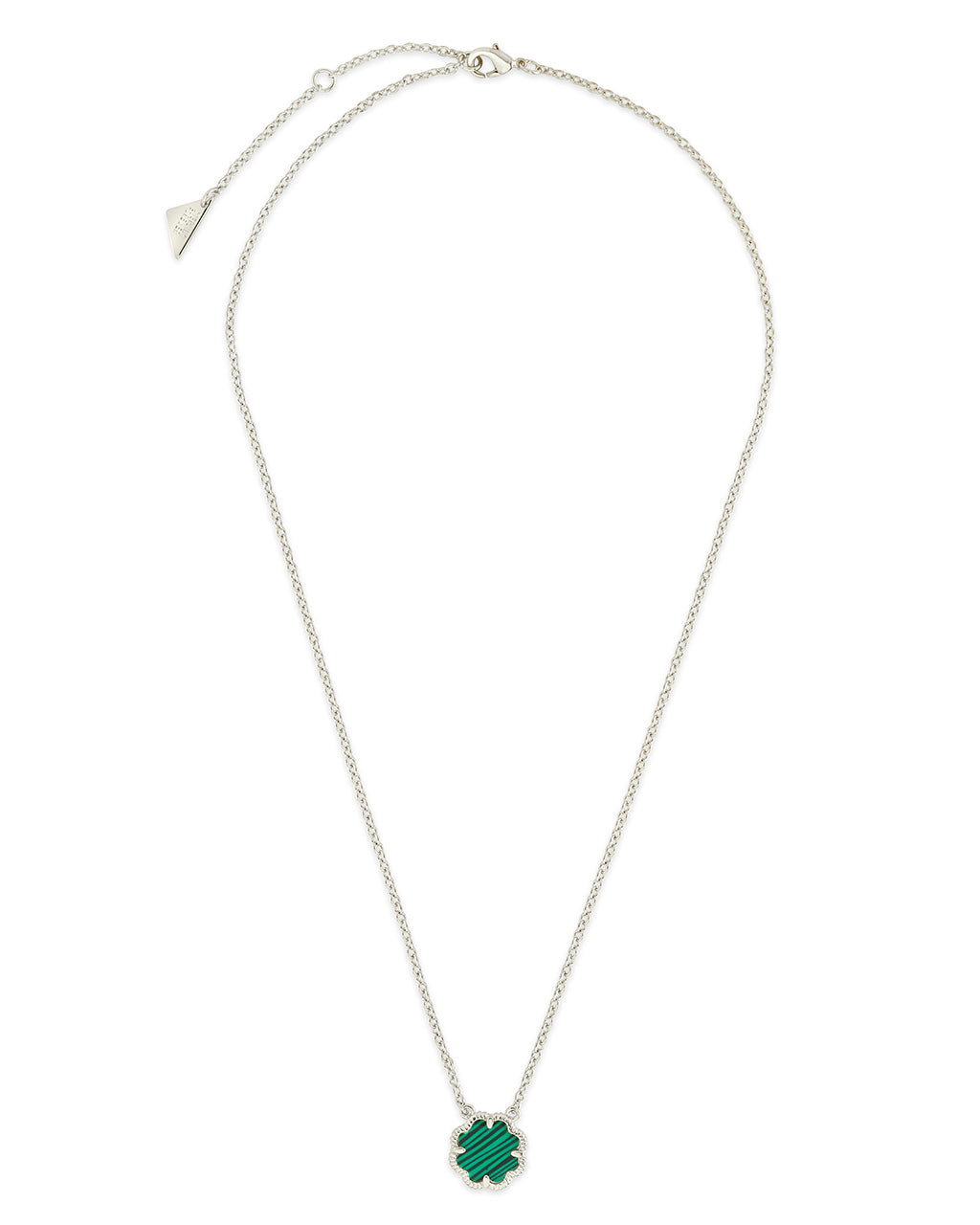 Rose Clover Pendant Necklace Necklace Sterling Forever 