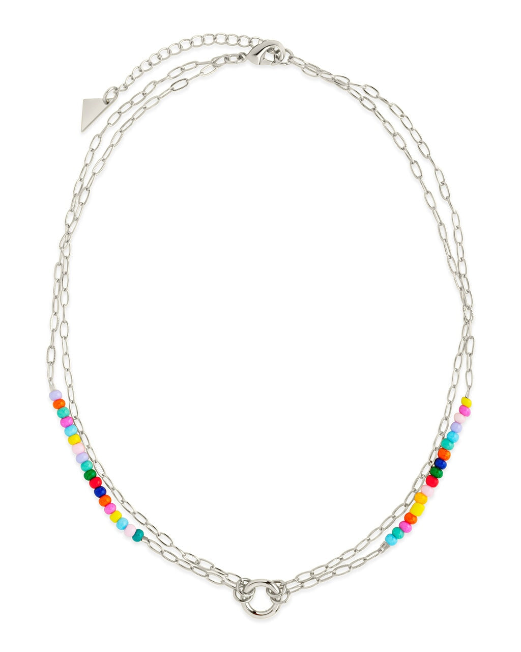 Iridiana Beaded Necklace Necklace Sterling Forever 