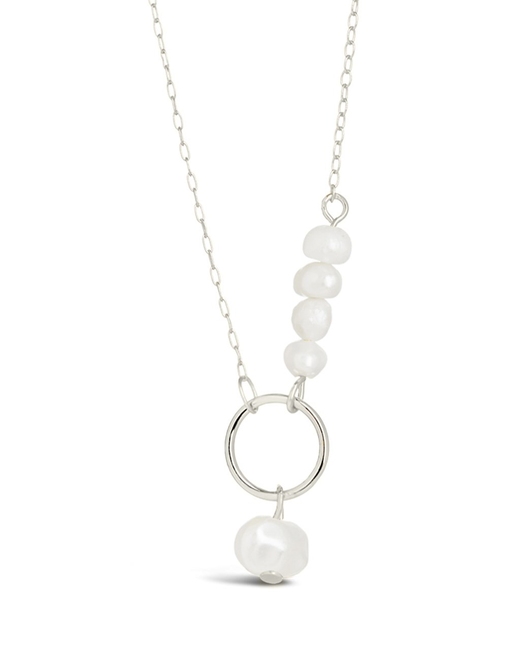 Greta Drop Necklace Necklace Sterling Forever Silver 