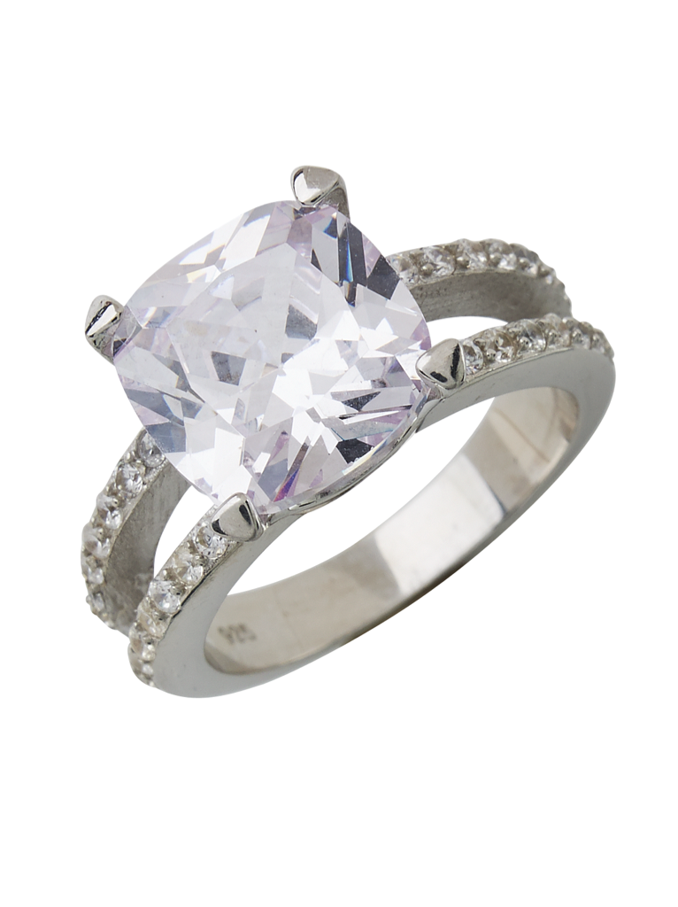 Britney's Engagement Ring in Sterling Silver - Sterling Forever