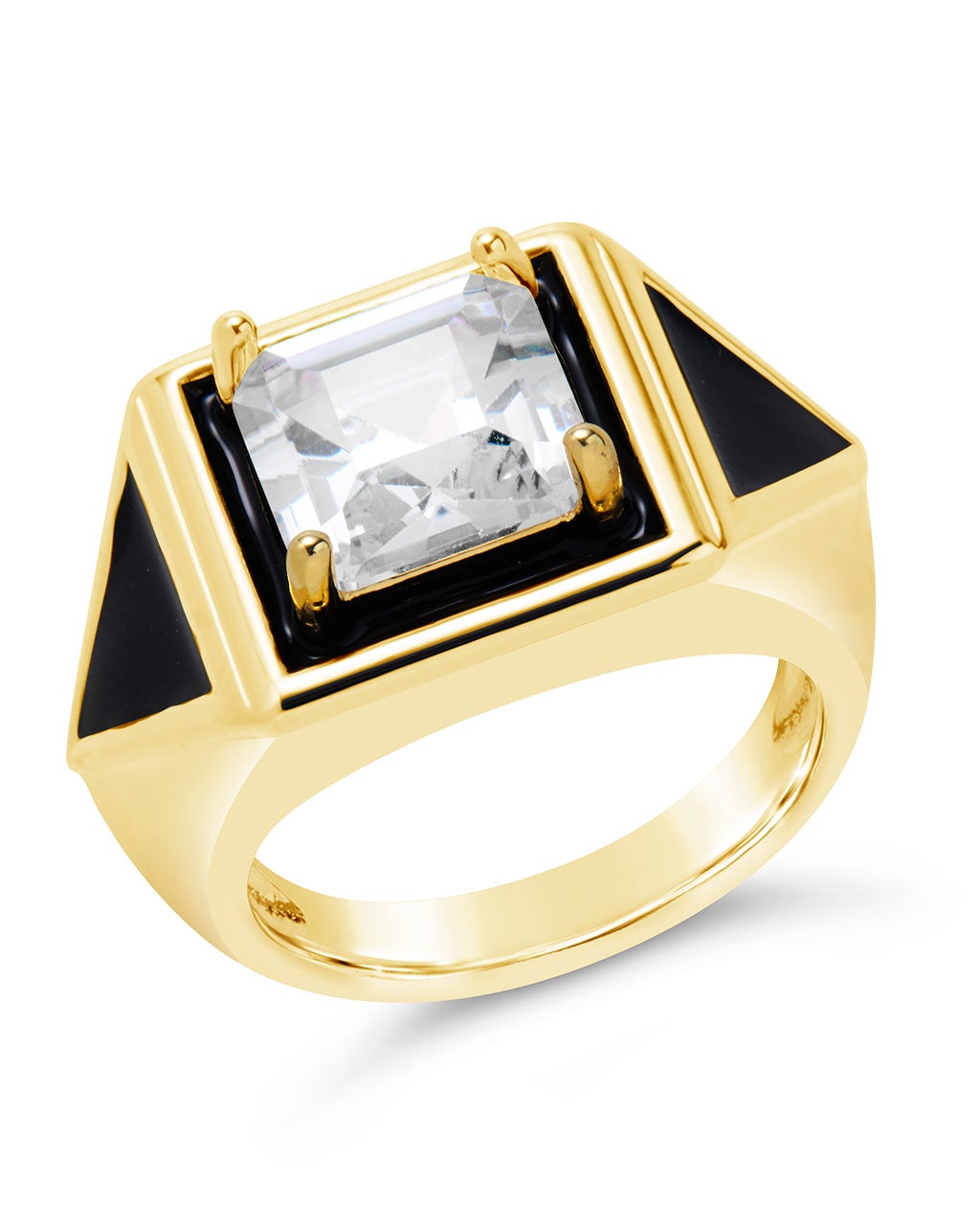 Bruna Ring Ring Sterling Forever Gold 6 