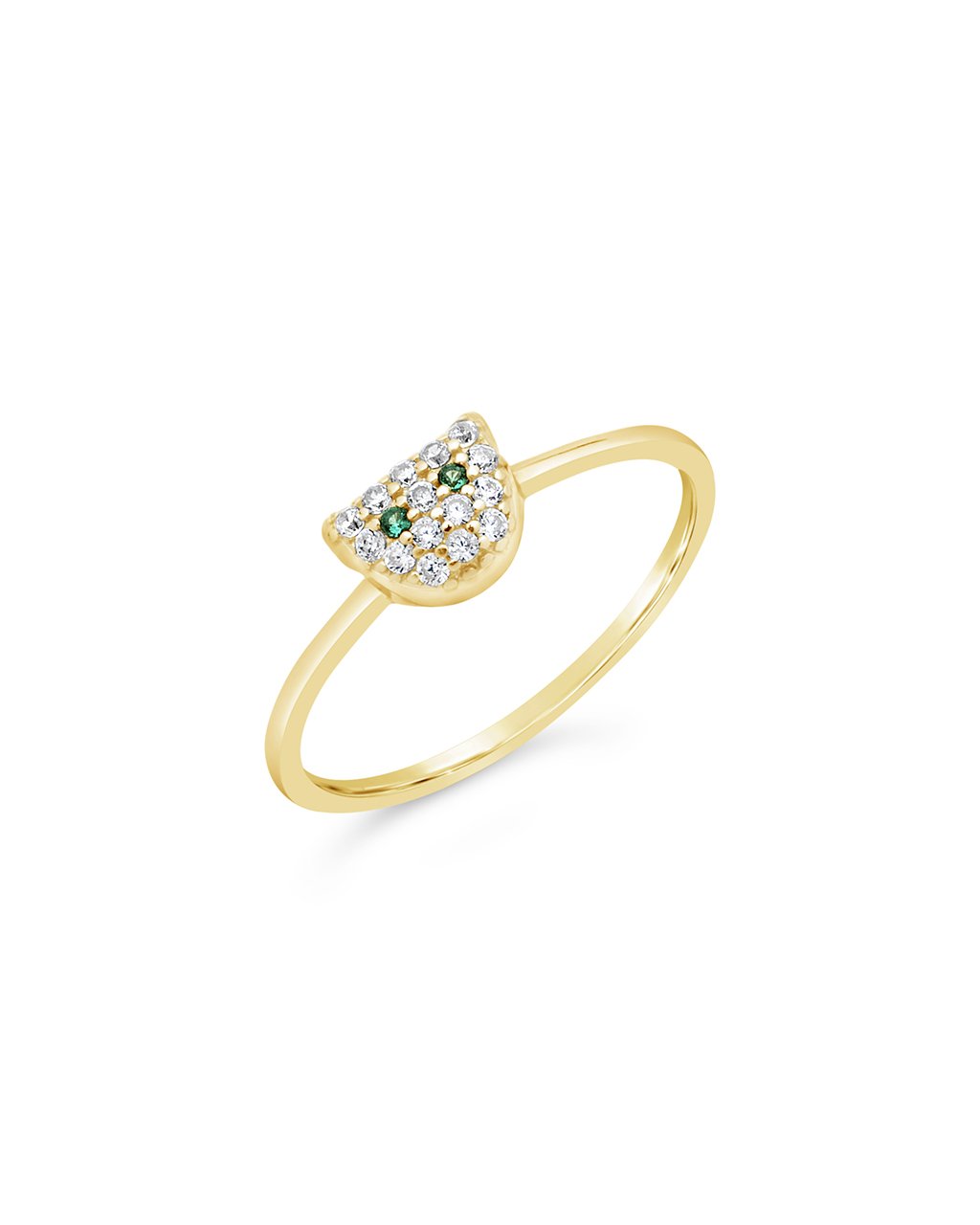 Sterling Silver CZ Jaguar Ring Ring Sterling Forever 