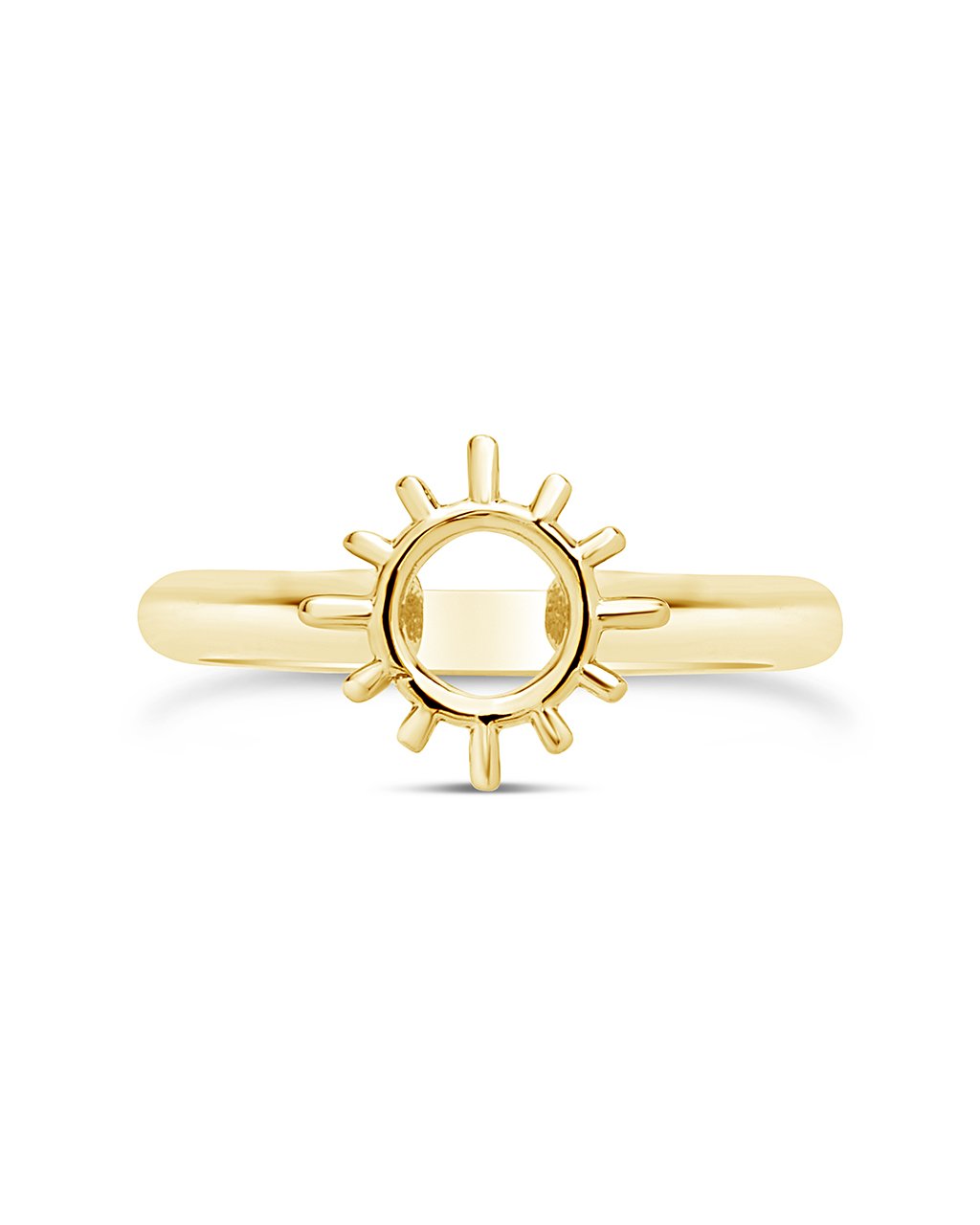 Open Sun Ring - Sterling Forever